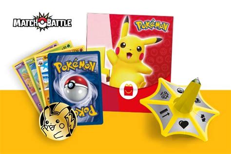 Mcdonalds Confirma Todos Los Juguetes De Pokémon Disponibles En Los