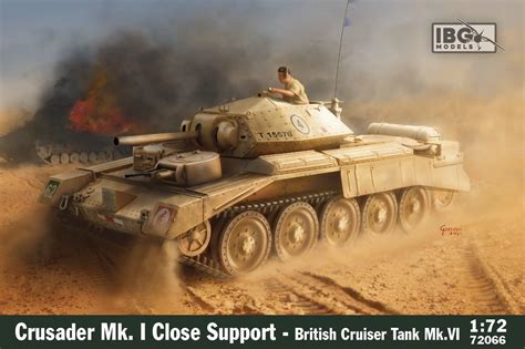 British Crusader Mk Ics Cruiser Tank Vi Type Close Air Support Type