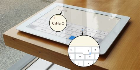 Typing Subscripts on an iPad | Douchy's Blog