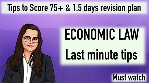 Ca Final Economic Laws Last Minute Tips To Score Exemption 15 Days