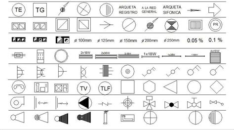 Miscellaneous sign and symbols blocks cad drawing details dwg file ...