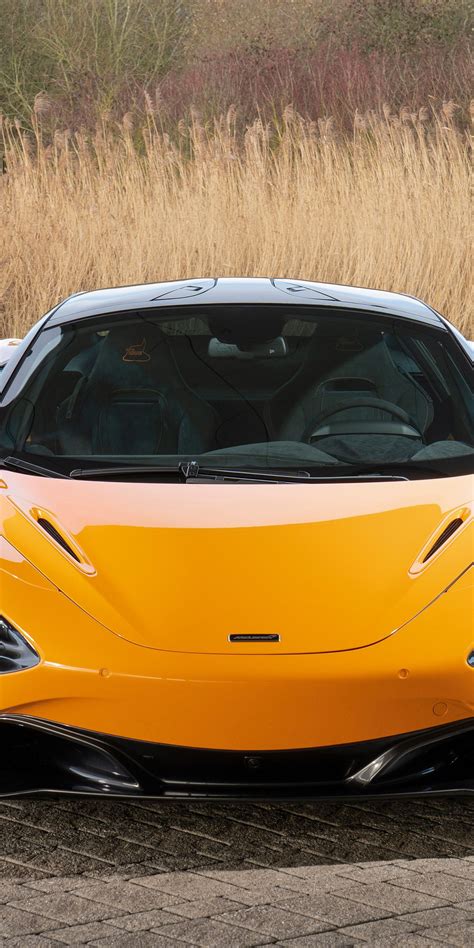 Yellow, McLaren 720S, front, 1080x2160 wallpaper Sports Car Wallpaper ...