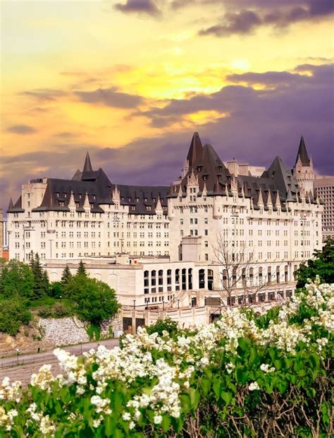 Fairmont Chateau Laurier Hotel In Ottawa Editorial Stock Image Image