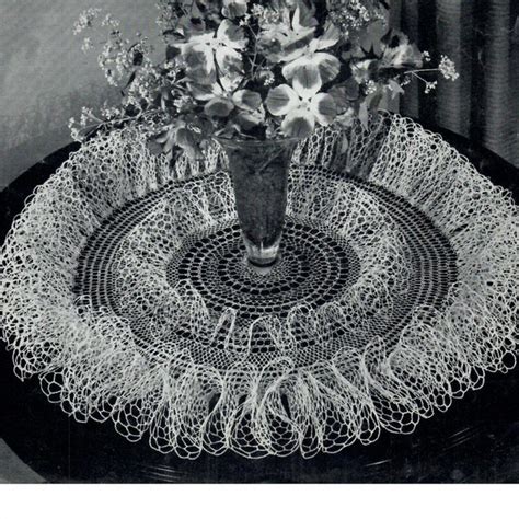 Ruffled Doilies Etsy