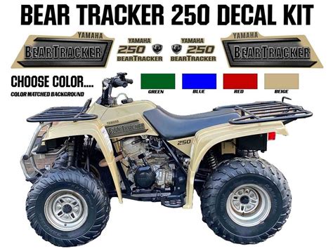 Exploring the 2001 Yamaha Bear Tracker 250 Parts Diagram