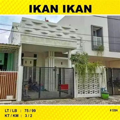 Rumah 2 Lantai Luas 75 Di Ikan Tombro Sukarno Hatta Malang 328A