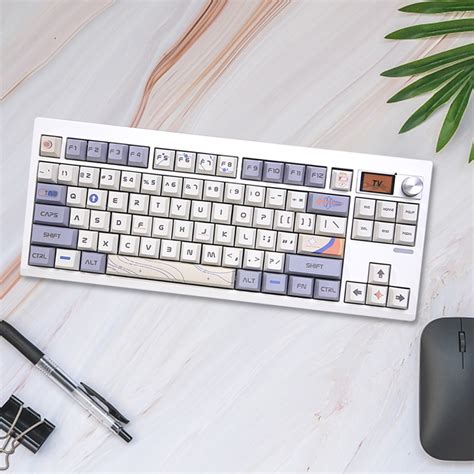 ZUOYA GMK87 Hot Swappable Mechanical Keyboard Kit Bluetooth 2 4G