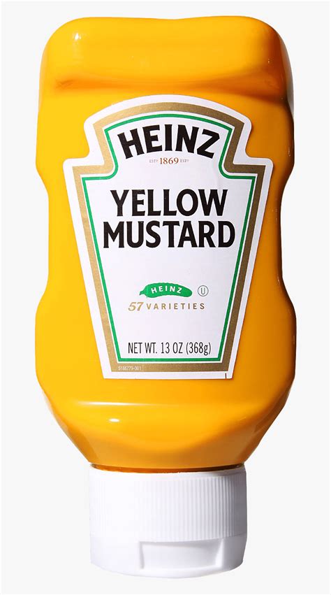 Heinz Yellow Mustard Sauce, HD Png Download - kindpng