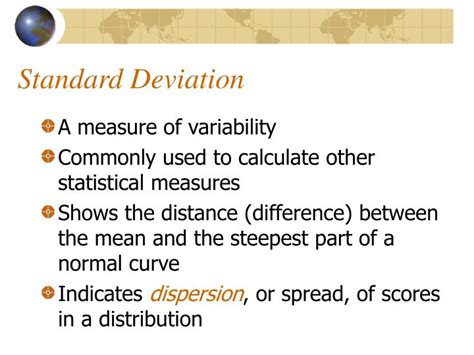 Ppt Standard Deviation Powerpoint Presentation Free Download Id254271