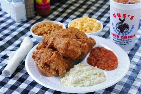 Gus S Fried Chicken Plate One Southern Man