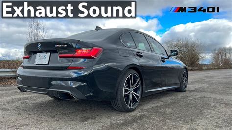 G20 Bmw M340i Stock Exhaust Sound Clips Youtube