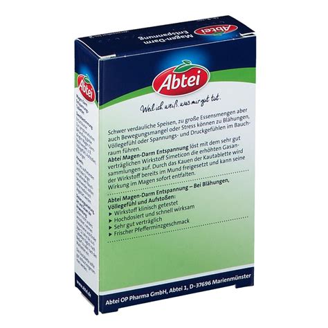 Abtei Magen Darm Entspannungs Tabletten 20 St Shop Apotheke