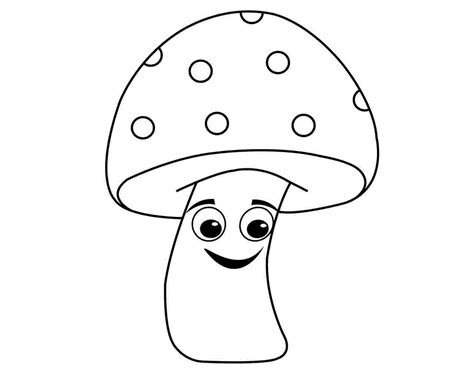 Mushroom Coloring Pages - Best Coloring Pages For Kids