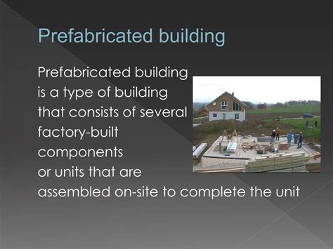 Ppt Prefabricated Buildings Powerpoint Presentation Free Download