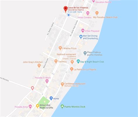 Vacation Rentals In Puerto Morelos Mexicocasa De Los Viajeros