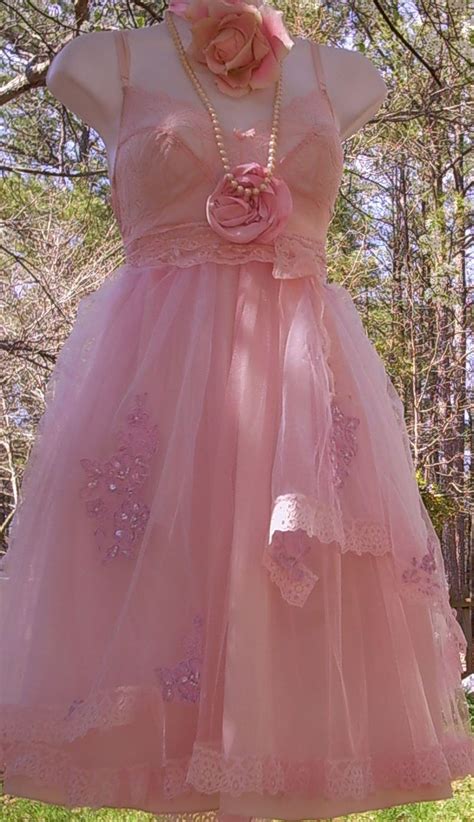 Pink sparkle dress by vintageopulence on DeviantArt