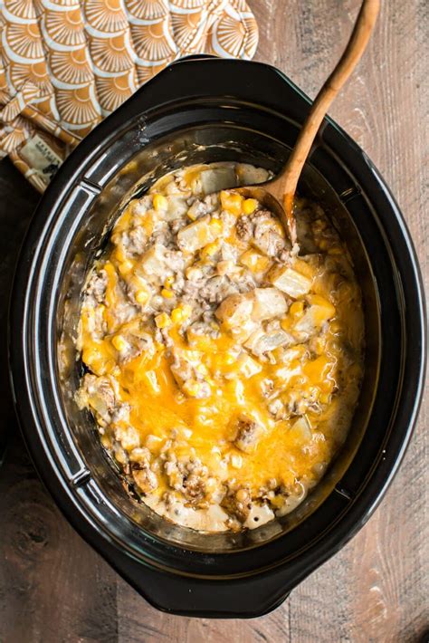 10 Quick And Easy Ground Beef Crock Pot Recipes Making Midlife Matter