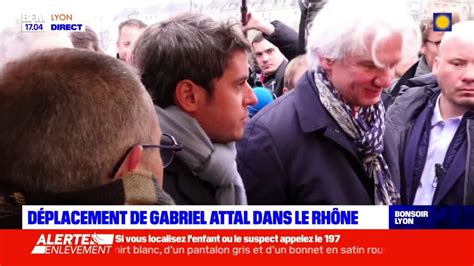 Le Premier Ministre Gabriel Attal En D Placement Dans Le Rh Ne Ce Samedi