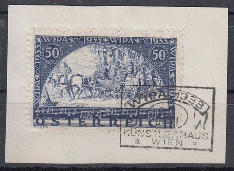 Österreich 1933 1933 ANK 556 WIPA Faserpapier auf Catawiki