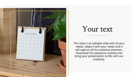 Free Powerpoint Calendar Template Masterbundles