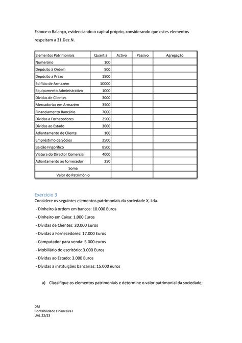 Solution Caderno De Exerc Cios Studypool