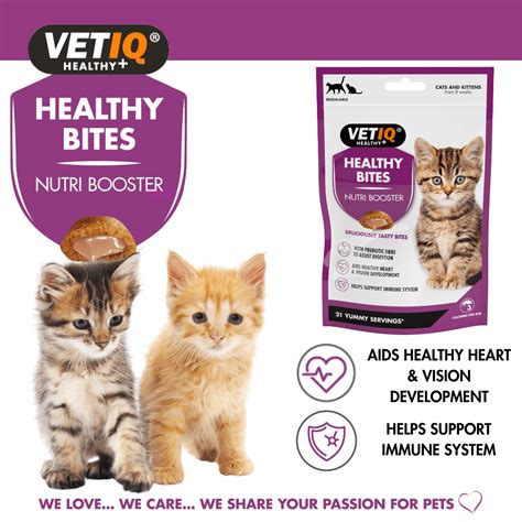 Healthy Bites Nutri Booster For Cats And Kittens Vetiq Healthy