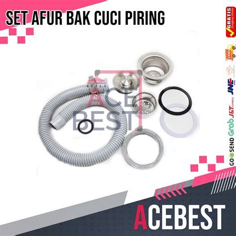 Jual Afur Bak Cuci Piring Set Afur Lengkap Selang Bcp Stainless G