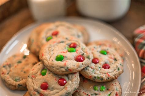 Mandm Christmas Candy Cookies Nina Hendrick Food