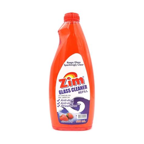 Zim Glass Cleaner Strawberry Refill 500ml Lazada Ph