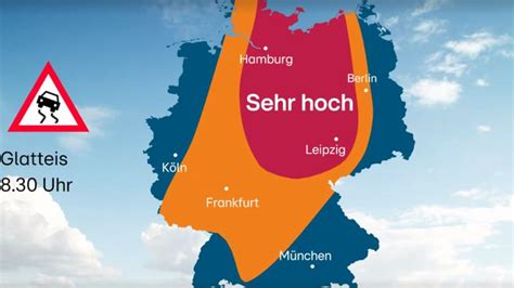 Glatteis Warnung Unf Lle Durch Wetterumschwung Mit Blitzeis Und