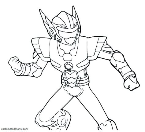 Miniforce Coloring Pages Printable For Free Download