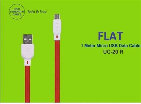 ERD UC 20 R Flat Micro USB Data Cable At Rs 49 Piece New Items In