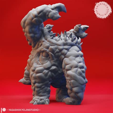 Xorn 3d Printed Miniature for Tabletop Rpgsdungeons and - Etsy UK