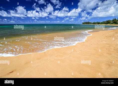 Sunset Beach Hawaii Stock Photo - Alamy