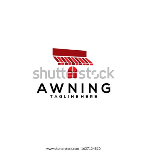 Awning Logo Design Vector Template Stock Vector Royalty Free