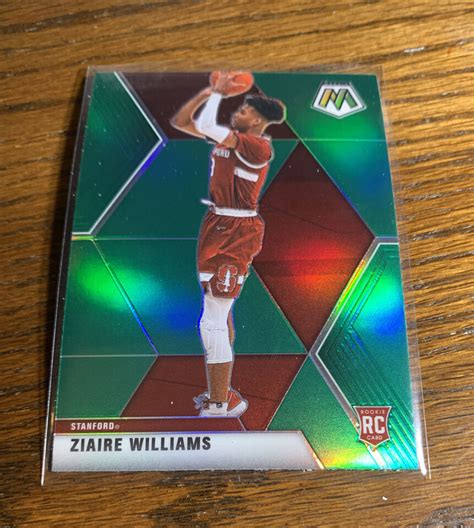 2021 32 Chronicles Draft Picks MOSAIC GREEN Prizm RC ZIAIRE WILLIAMS SP