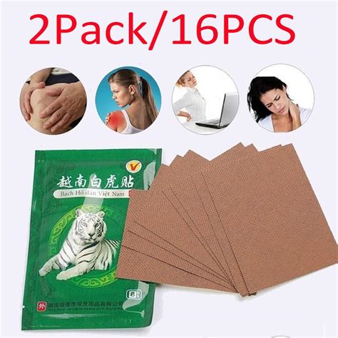 Pcs Vietnam White Tiger Plaster Rheumatoid Arthritis Lumbar