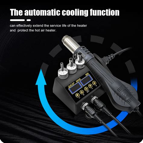 Jcd V W In Smd Bga Rework Solder Station Soldering Iron Hot Air Gun Tool High