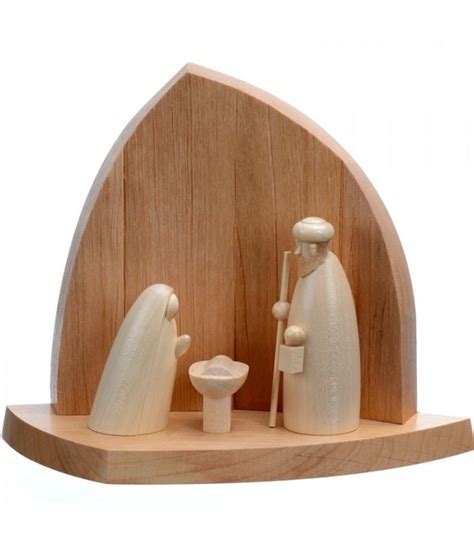 Creche De Noel Moderne En Bois Avis Prix Et Promo