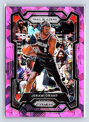 2023 24 Panini Prizm Jerami Grant Pink Ice Prizm 70 Portland Trail