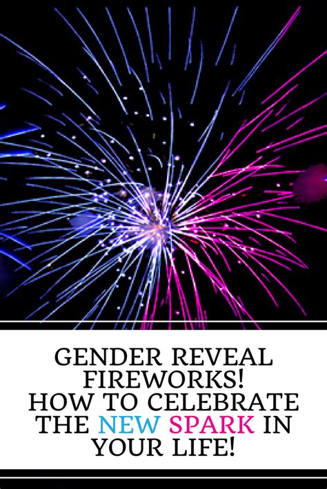 Gender Reveal Fireworks How To Celebrate The New Spark In Your Life