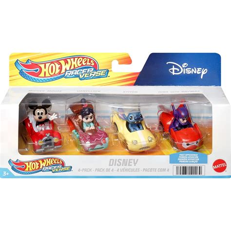 Hot Wheels Racerverse Disney Vehicle Pack Case Of