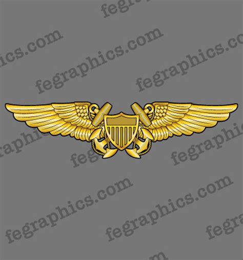 Naval Flight Officer Wings NFO Wings NFO Decal Naval Flight - Etsy