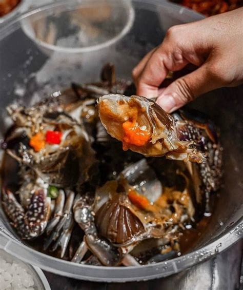 The Gogijip Has S Raw Marinated Crabs Perfect For Lunch