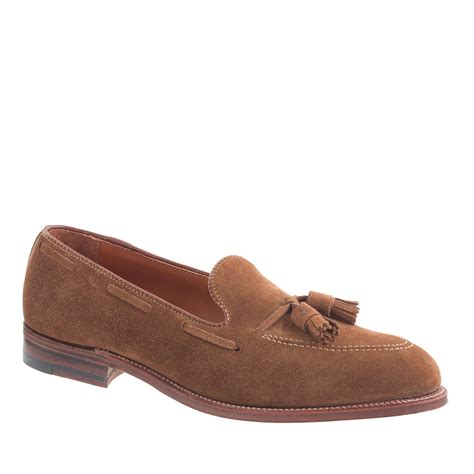 Alden Suede Tassel Loafers In Brown For Men Lyst