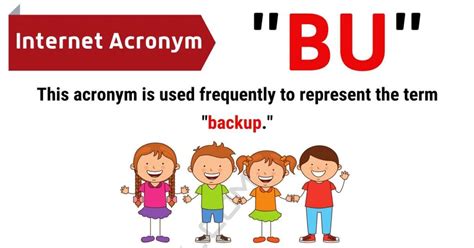 "BU" Meaning | What Does The Useful Term "BU" Stand For? • 7ESL