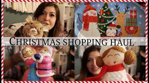 Christmas Shopping Haul 12 Days Of Vlogmas Youtube