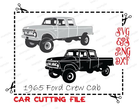 Clip Art Ford Svg Svg Eps Dxf Files For Silhouette Studio Bronco Svg