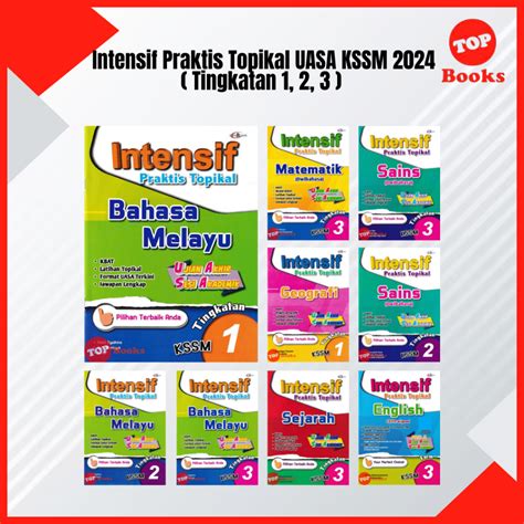 Topbooks Cemerlang Buku Latihan Intensif Praktis Topikal Uasa Kssm