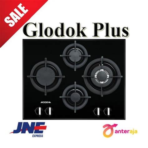 Jual Kompor Tanam Built In Hob Gas 60 Cm 4 Burner Modena Crista Bh